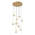 Kimma Lights Round LED Chandelier - Cyran Lamps