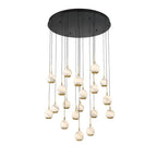 Kimma Lights Round LED Chandelier - Cyran Lamps