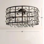 La Cage Flushmount - Cyran Lamps