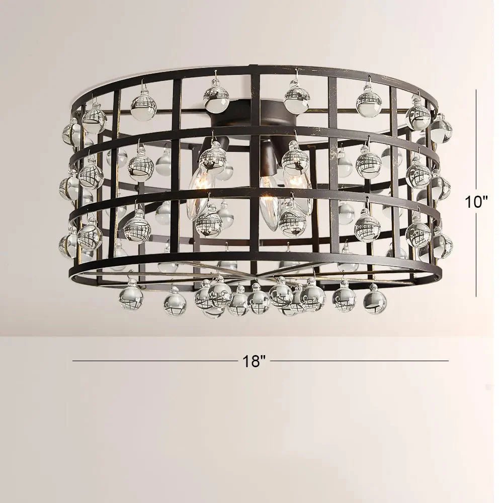 La Cage Flushmount - Cyran Lamps
