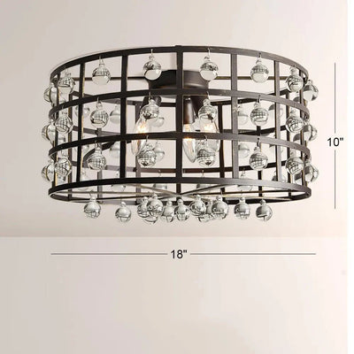 La Cage Flushmount - Cyran Lamps