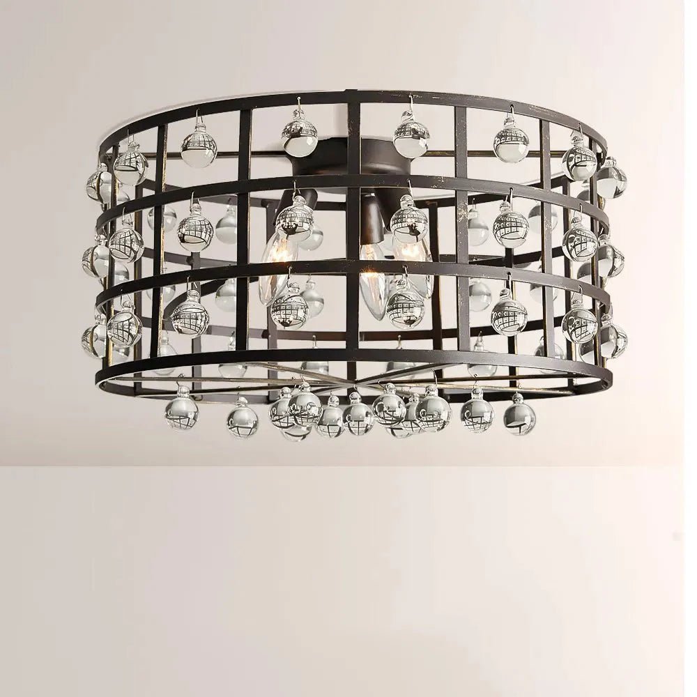 La Cage Flushmount - Cyran Lamps