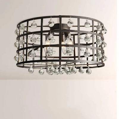 La Cage Flushmount - Cyran Lamps