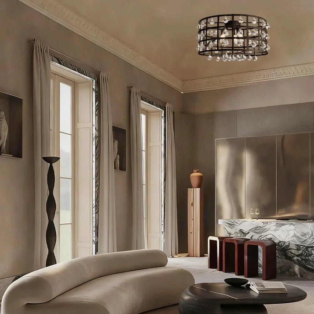La Cage Flushmount - Cyran Lamps