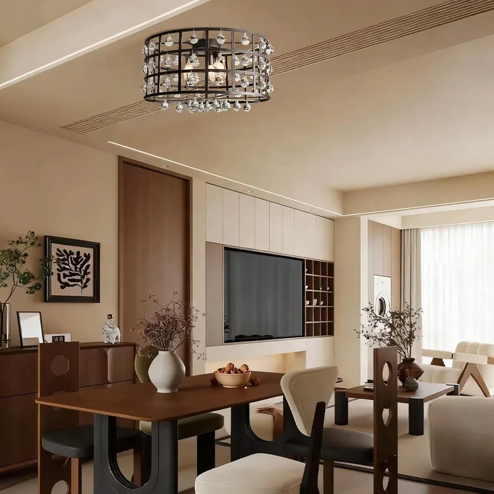La Cage Flushmount - Cyran Lamps