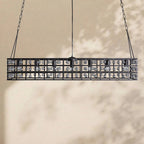 La Cage Rectangular Chandelier - Cyran Lamps