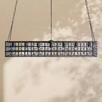 La Cage Rectangular Chandelier - Cyran Lamps