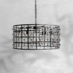 La Cage Round Chandelier 6/8/12 Light - Cyran Lamps
