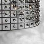 La Cage Round Chandelier 6/8/12 Light - Cyran Lamps
