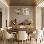 La Cage Round Chandelier 6/8/12 Light - Cyran Lamps
