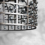 La Cage Round Chandelier 6/8/12 Light - Cyran Lamps