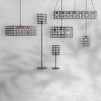 La Cage Round Chandelier 6/8/12 Light - Cyran Lamps