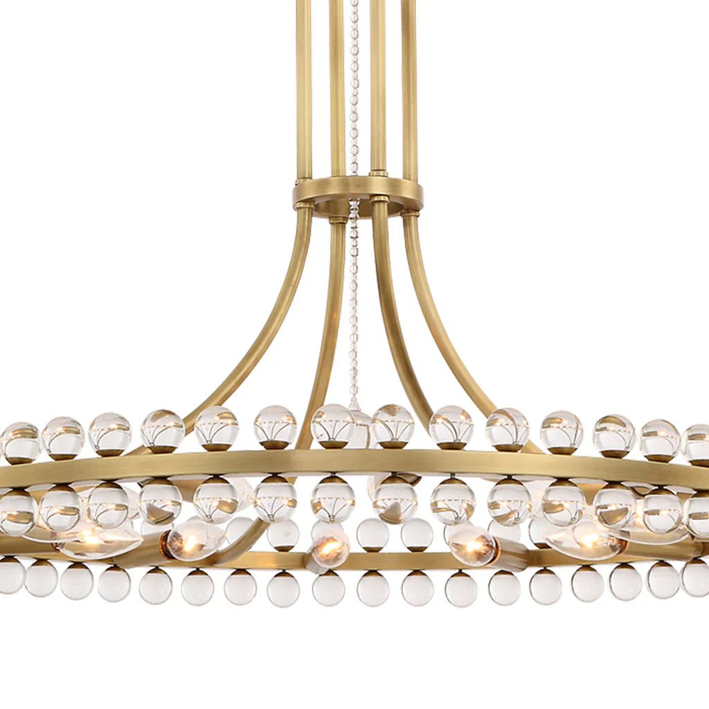 Latin 12 Light Chandelier - Cyran Lamps