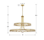 Latin 24 Light Chandelier - 2 Tiers - Cyran Lamps