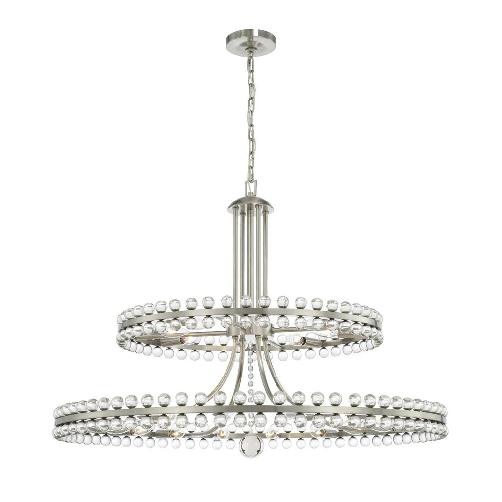 Latin 24 Light Chandelier - 2 Tiers - Cyran Lamps