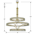 Latin 24 Light Chandelier - 3 Tiers - Cyran Lamps