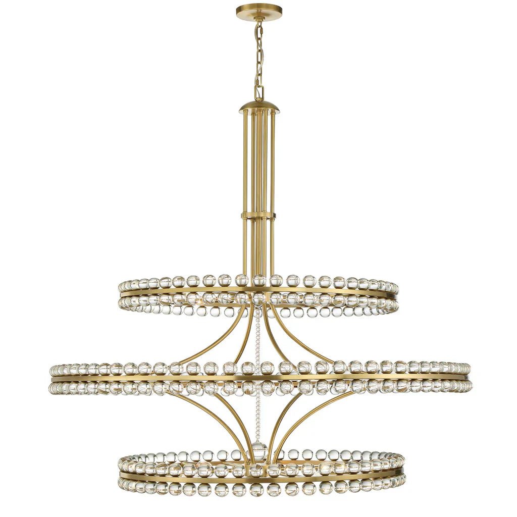 Latin 24 Light Chandelier - 3 Tiers - Cyran Lamps