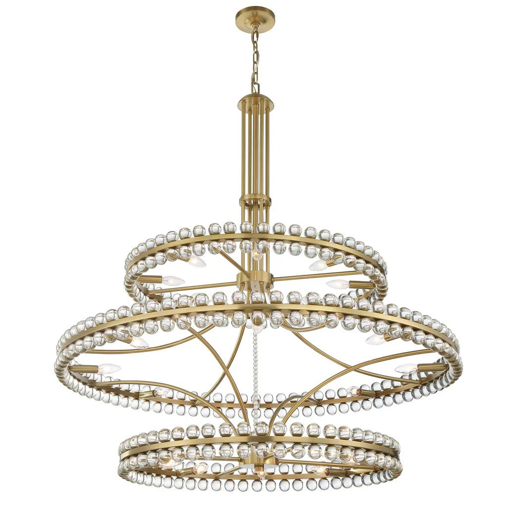 Latin 24 Light Chandelier - 3 Tiers - Cyran Lamps