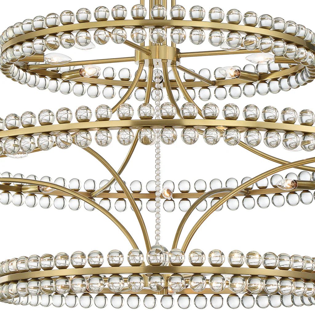 Latin 24 Light Chandelier - 3 Tiers - Cyran Lamps