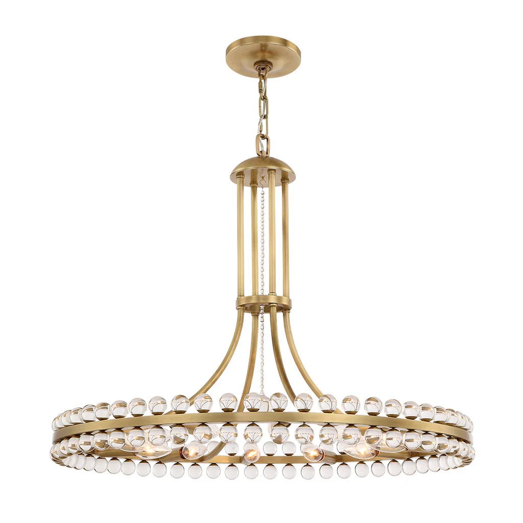 Latin 8 Light Chandelier - Cyran Lamps