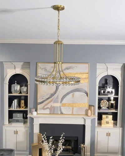 Latin 8 Light Chandelier - Cyran Lamps