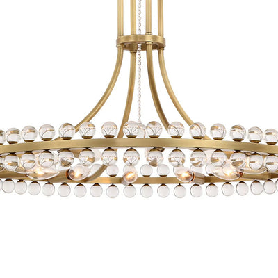 Latin 8 Light Chandelier - Cyran Lamps