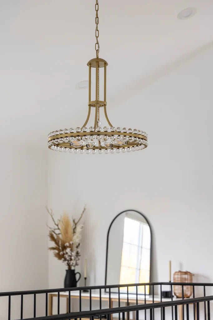 Latin 8 Light Chandelier - Cyran Lamps