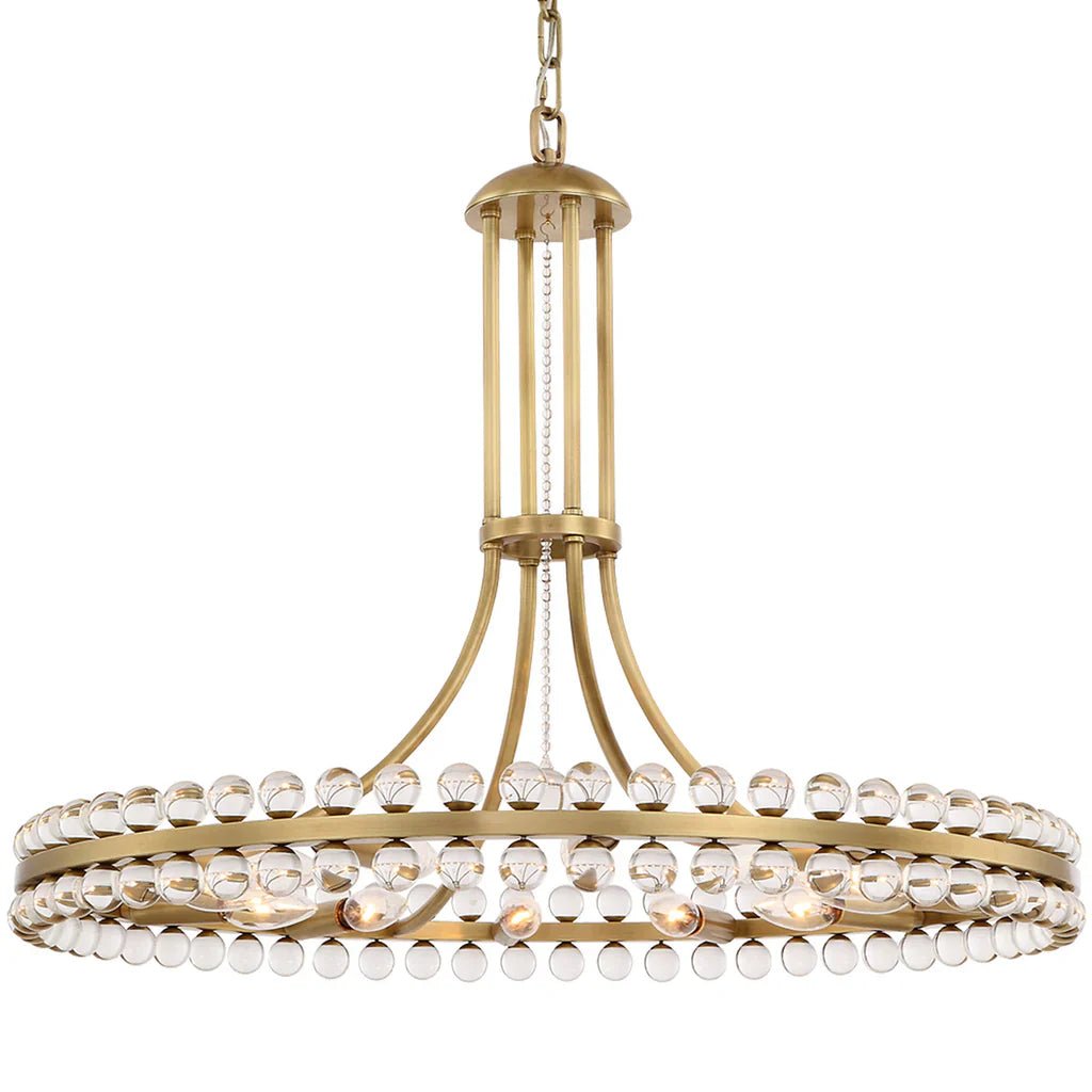 Latin 8 Light Chandelier - Cyran Lamps