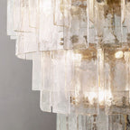 Latracy Multi - layer Round Chandelier 47" - Cyran Lamps