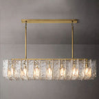 Latracy Rectangular Chandelier 67" - Cyran Lamps