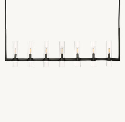 Lavelle Linear Chandelier 59" - Cyran Lamps