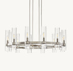 Lavelle Round Chandelier 36" 48" 60" - Cyran Lamps