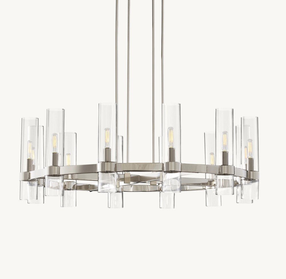 Lavelle Round Chandelier 36" - Cyran Lamps
