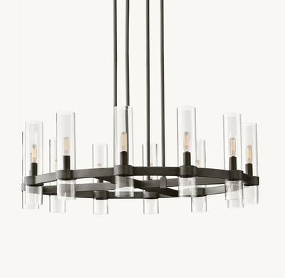 Lavelle Round Chandelier 36" - Cyran Lamps