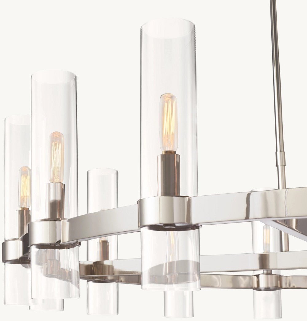 Lavelle Round Chandelier 48" - Cyran Lamps