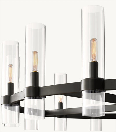 Lavelle Round Chandelier 48" - Cyran Lamps