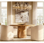 Lavelle Round Chandelier 48" - Cyran Lamps