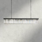 Leyland Rectangular Chandelier 60", 71.5" - Cyran Lamps