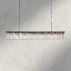 Leyland Rectangular Chandelier 60", 71.5" - Cyran Lamps