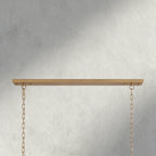 Leyland Rectangular Chandelier 60", 71.5" - Cyran Lamps