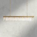 Leyland Rectangular Chandelier 60", 71.5" - Cyran Lamps