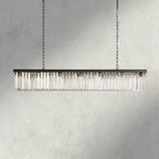 Leyland Rectangular Chandelier 60", 71.5" - Cyran Lamps