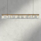 Leyland Rectangular Chandelier 60", 71.5" - Cyran Lamps
