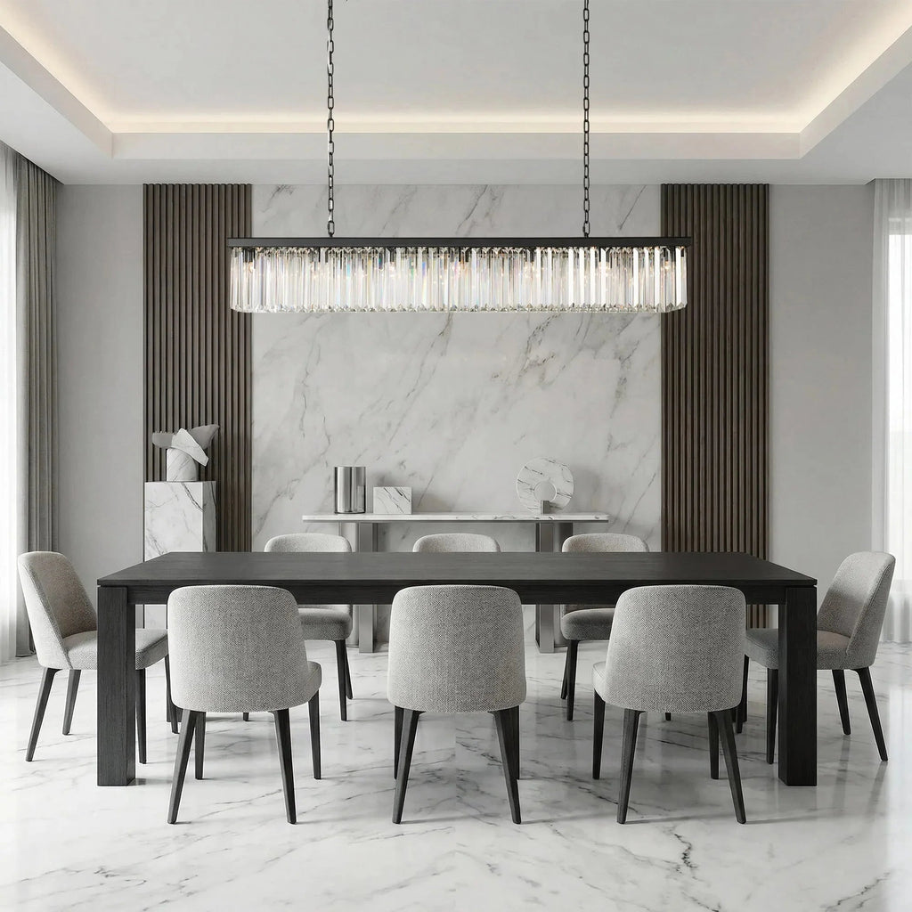 Leyland Rectangular Chandelier 60''72'' - Cyran Lamps