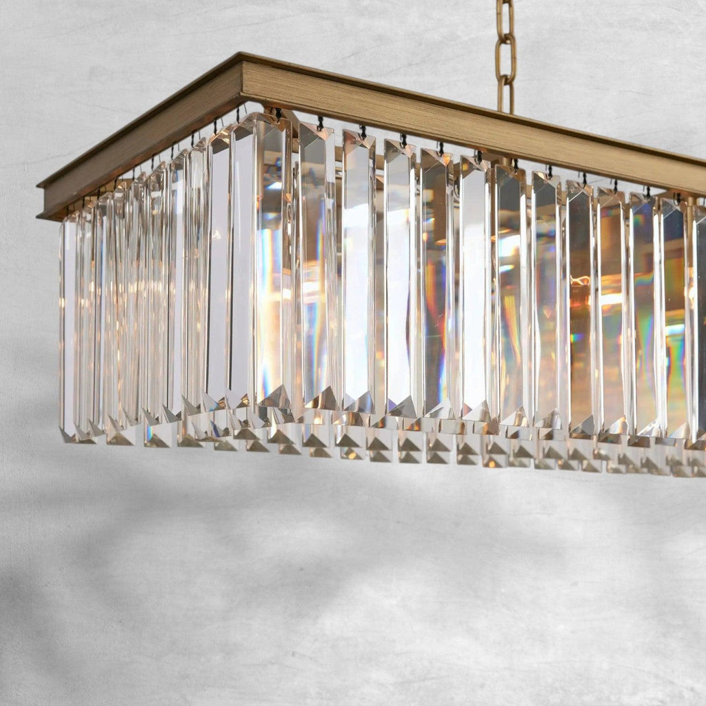 Leyland Rectangular Chandelier 60''72'' - Cyran Lamps