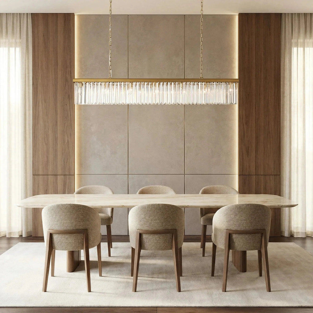 Leyland Rectangular Chandelier 60''72'' - Cyran Lamps
