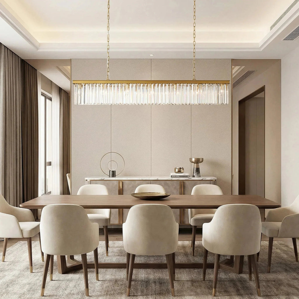 Leyland Rectangular Chandelier 60''72'' - Cyran Lamps