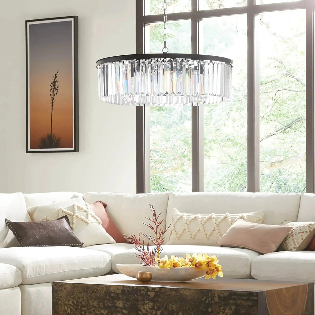 Leyland Round Chandelier - Cyran Lamps