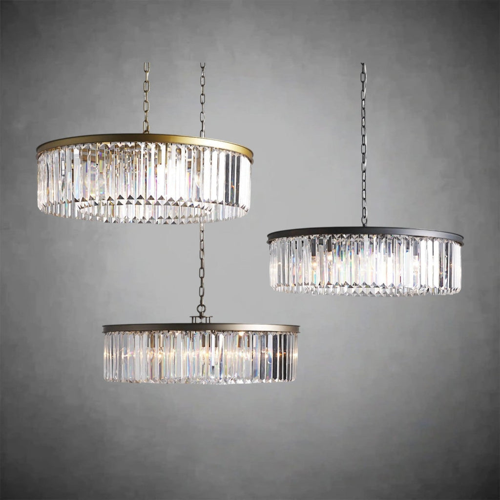 Leyland Round Chandelier - Cyran Lamps