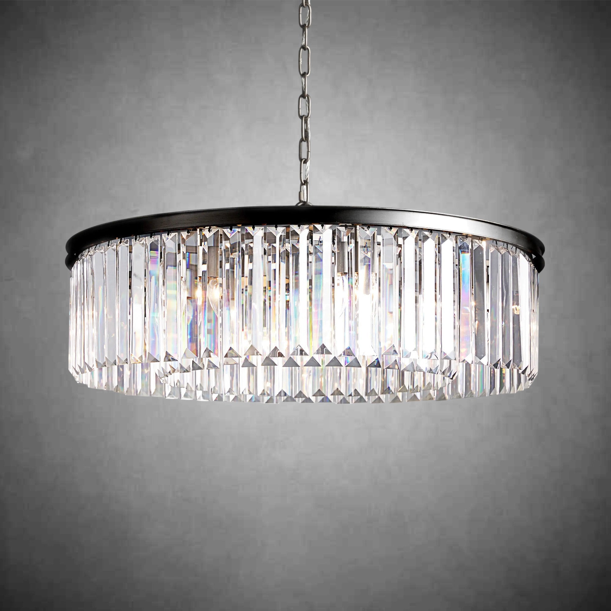 Leyland Round Chandelier - Cyran Lamps